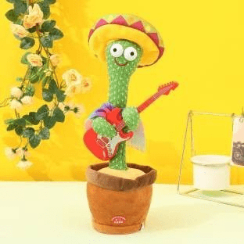 Voice-Recording Dancing Cactus Toy