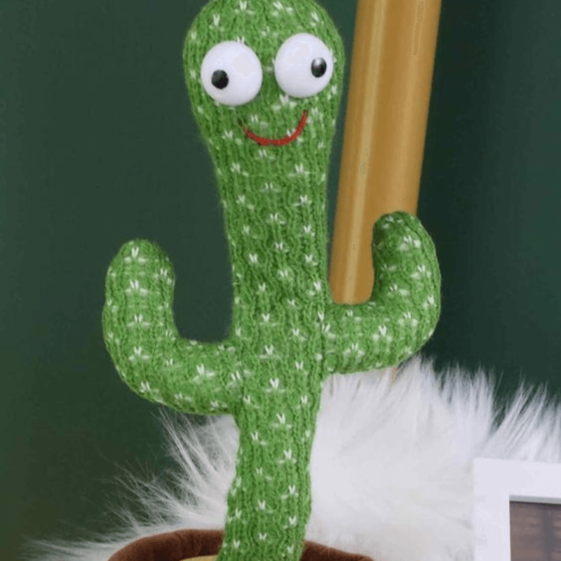 Voice-Recording Dancing Cactus Toy