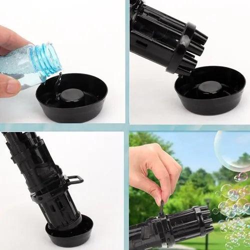 Battery Operated Bubble Toy Gun