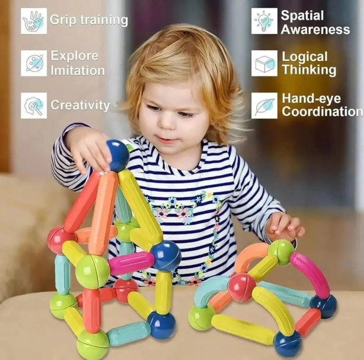Magnetic Building Sticks