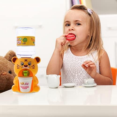 Mini Children's Water Dispenser Cartoon Pig Kitchen Toy