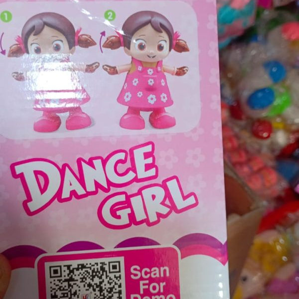 Dance Girl Doll Music Light Fun For Kids.