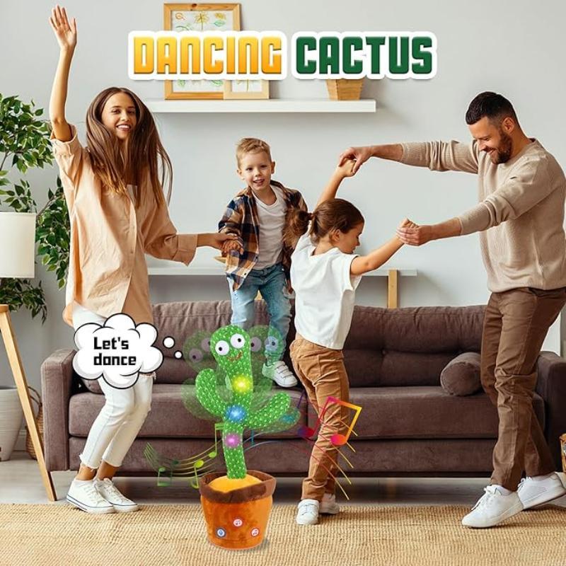 Voice-Recording Dancing Cactus Toy