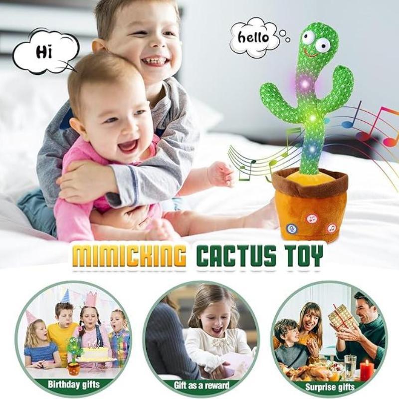 Voice-Recording Dancing Cactus Toy